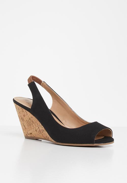Call It Spring - Aristata wedge - black