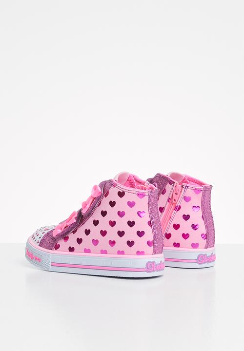 Skechers - Shuffles - doodle days - pink 
