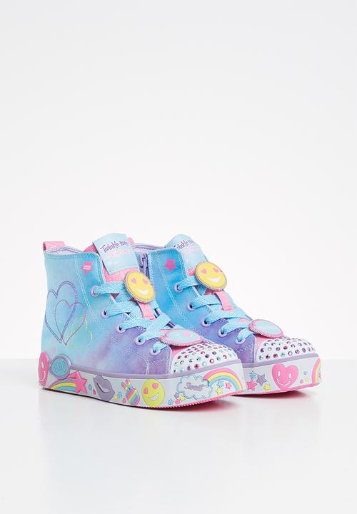 Skechers - Happy lites - blue & purple 