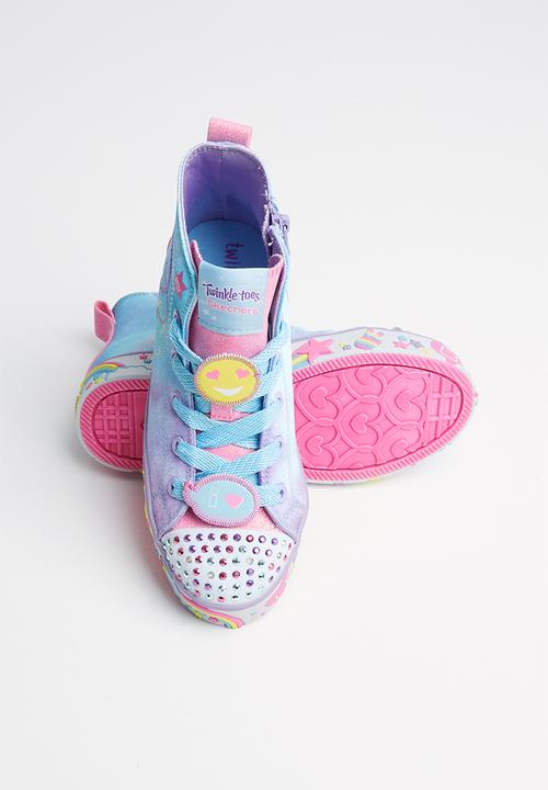 Skechers - Happy lites - blue & purple 