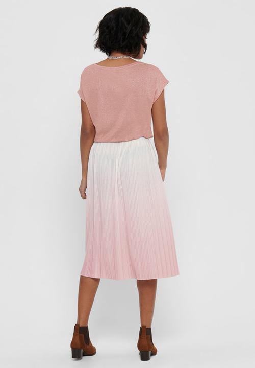 ONLY - Dippy skirt - pink