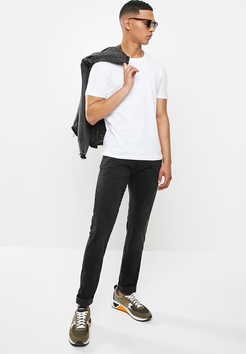Replay - Basic jersey 30/1 tee - white