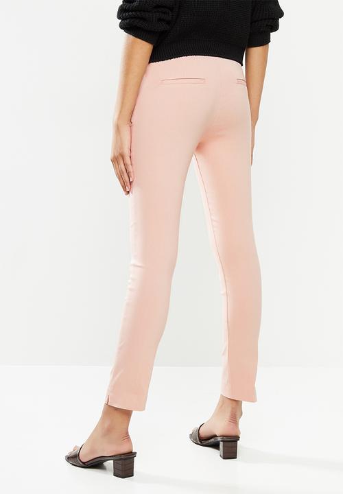 MANGO - Regular fit pants - pink 
