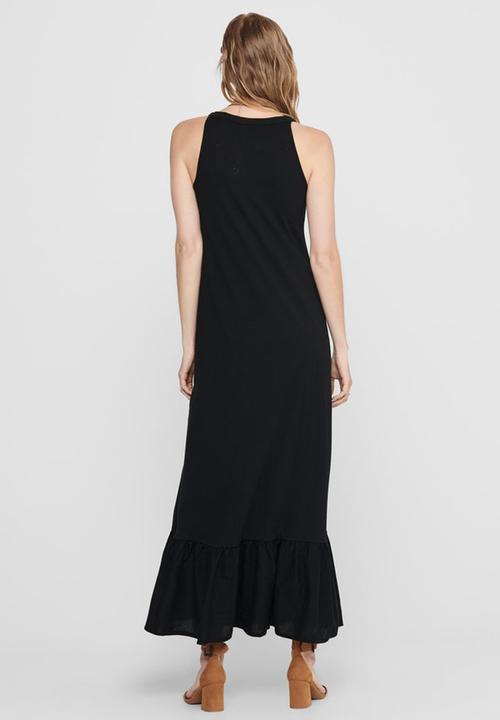 ONLY - Cathy life sleeveless maxi dress - black