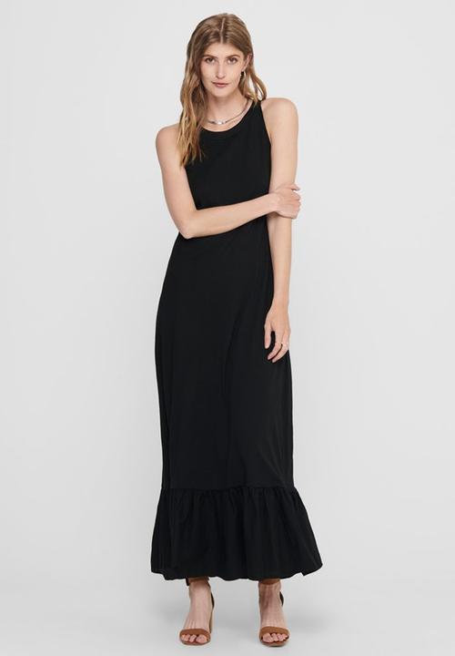 ONLY - Cathy life sleeveless maxi dress - black