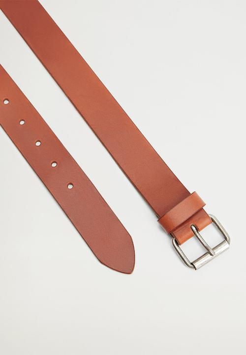 MANGO - Belt javier - medium brown