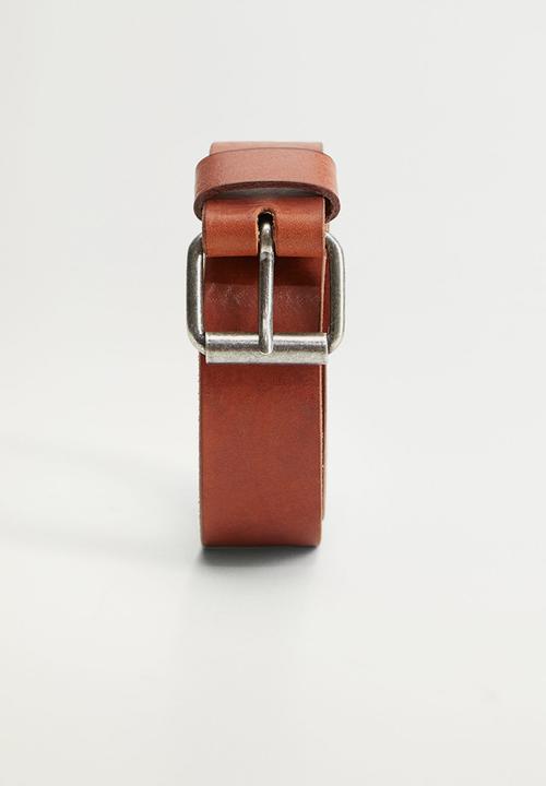 MANGO - Belt javier - medium brown