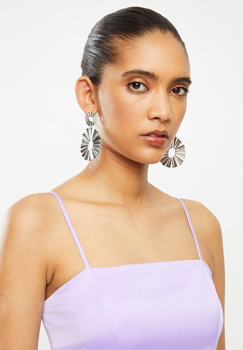Blake - Satin bralette - lilac