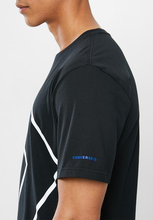 Converse - Converse tilted sc tee - black
