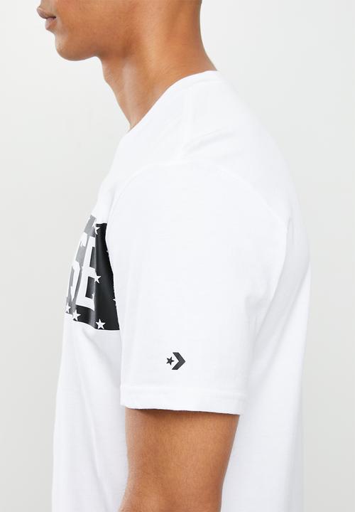 Converse - Star block tee - white 