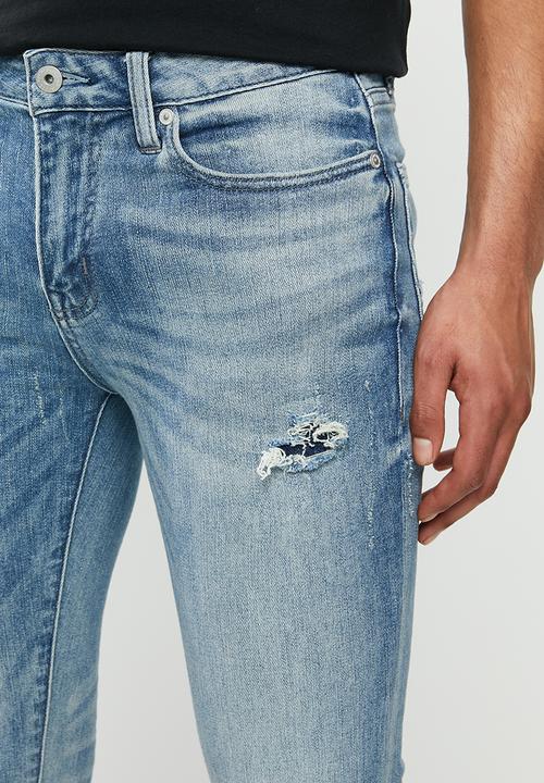 Superdry. - 02 travis skinny - light blue
