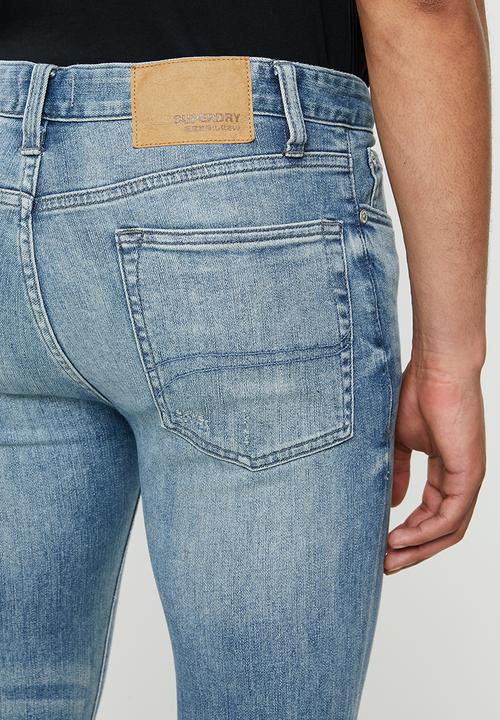 Superdry. - 02 travis skinny - light blue