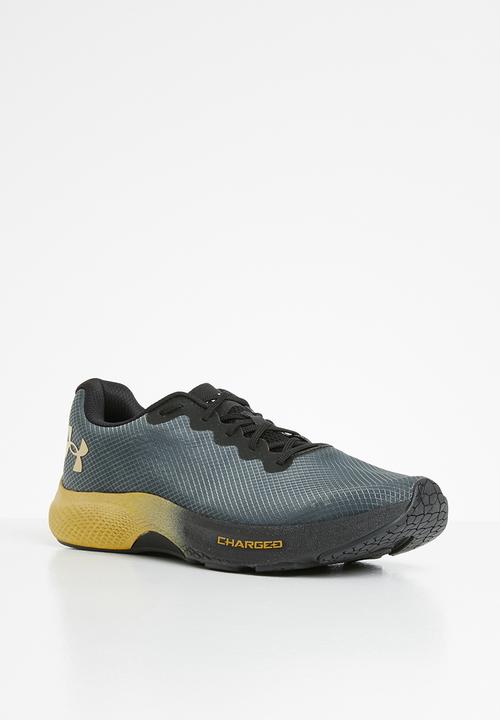 Under Armour - UA charged pulse - black & metallic gold luster