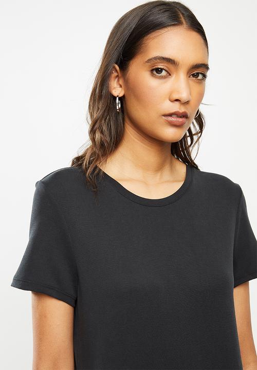 ONLY - Willow life short sleeve dress - black