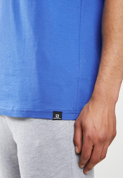 Salomon - Achieve short sleeve tee - blue