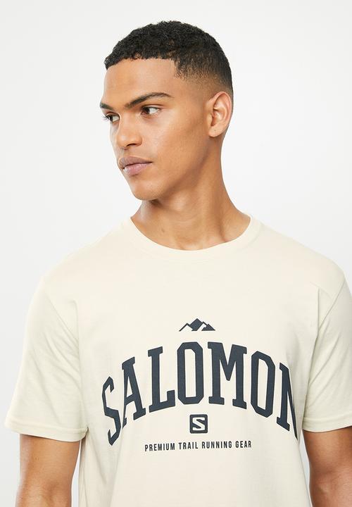 Salomon - Eddy short sleeve tee - beige 