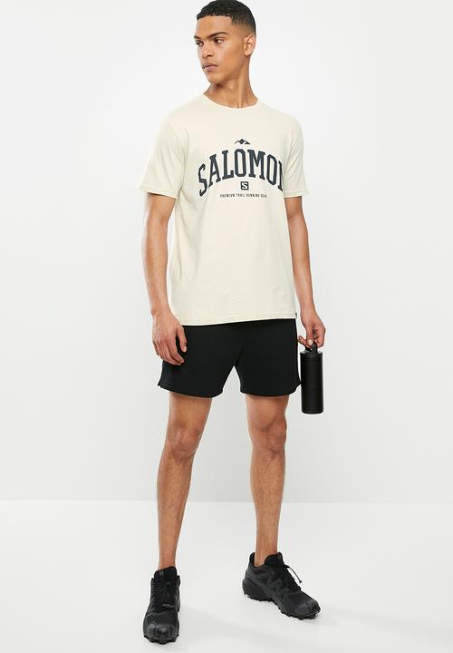 Salomon - Eddy short sleeve tee - beige 