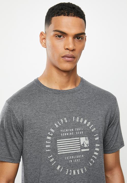Salomon - Flag short sleeve tee - grey
