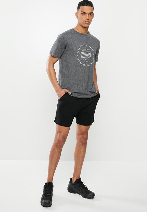 Salomon - Flag short sleeve tee - grey