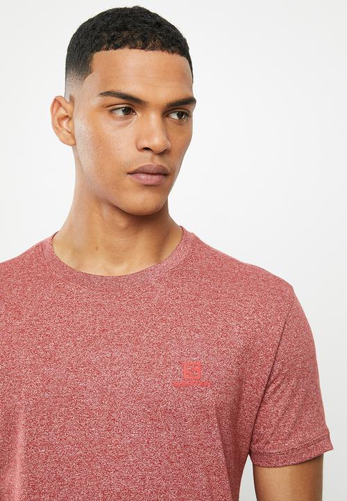 Salomon - Explorer short sleeve tee - red