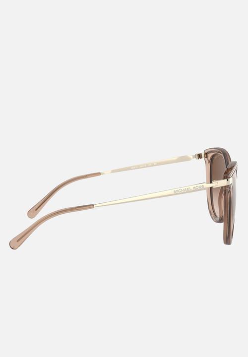 Michael Kors Eyewear - Brisbane round sunglasses  - brown gradient