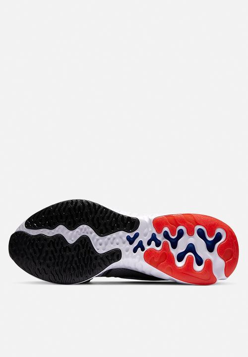 Nike - Renew Run - grey fog / black-racer blue-chile red