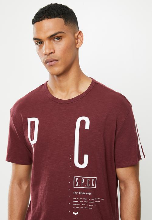 S.P.C.C - Vintners premium fashion fit t-shirt - red