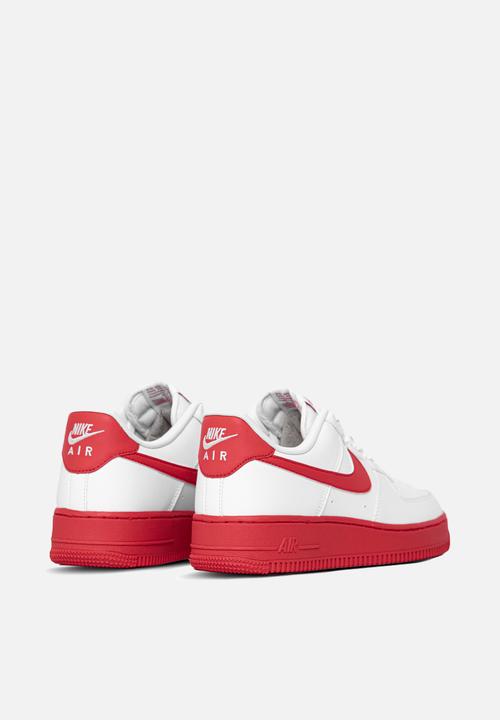 Nike - Air Force 1 '07 - white / university red-white