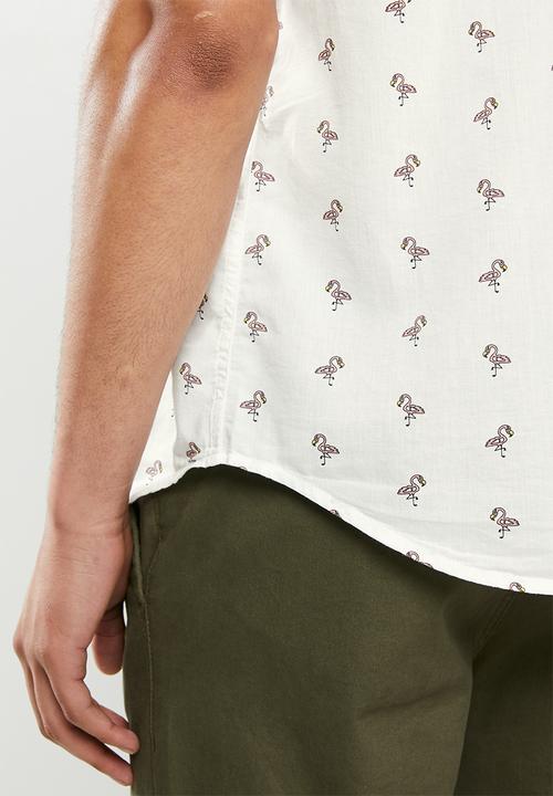 Levi’s® - Classic 1 pkt standrd cartoon ss shirt - white