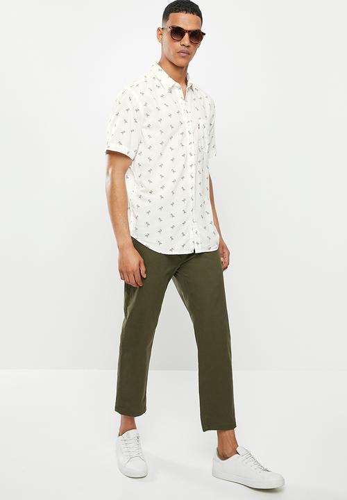 Levi’s® - Classic 1 pkt standrd cartoon ss shirt - white