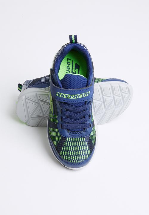 Skechers - Erupters ii- lava wave - navy lime
