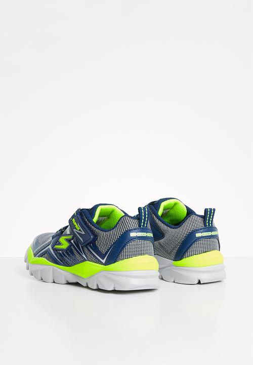 Skechers - Electronz - navy & lime