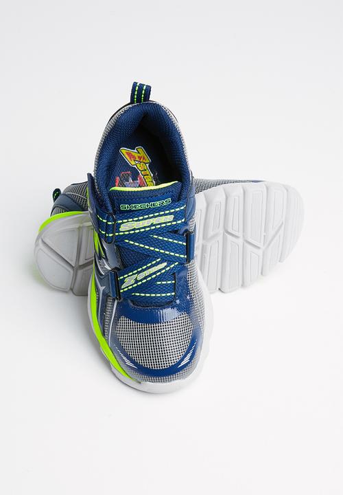 Skechers - Electronz - navy & lime