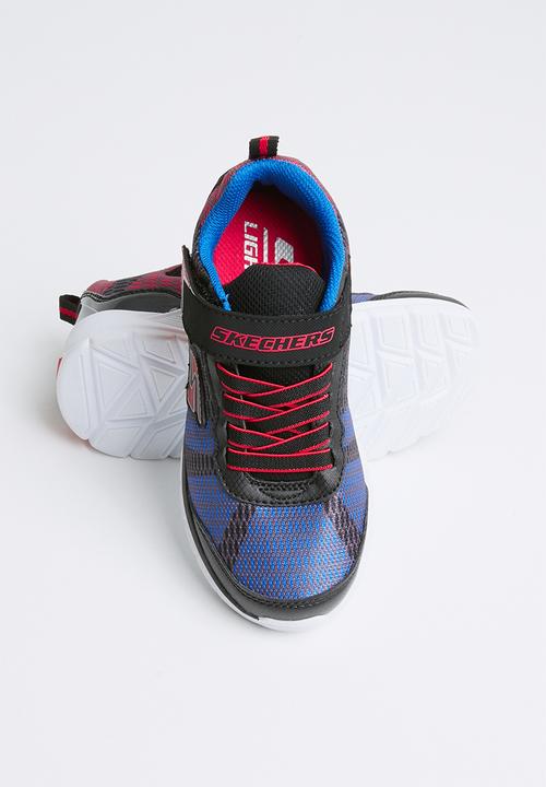 Skechers - Erupters ii- lava wave - black & blue