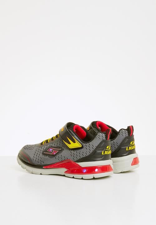 Skechers - Erupters ii- lava arc - charcoal & red
