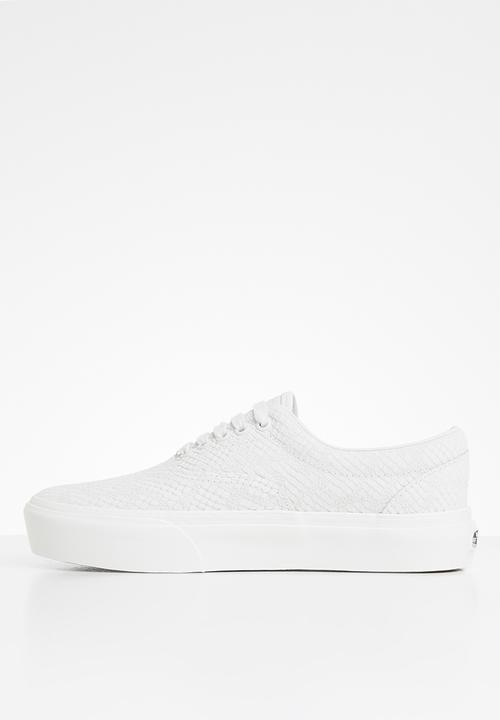 Vans - Era platform - (animal) emboss/blanc de blanc