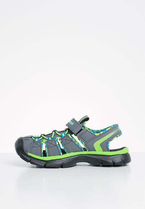 Skechers - Relix- trophix - charcoal & lime