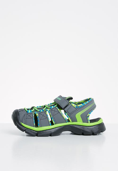 Skechers - Relix trophix - charcoal & lime