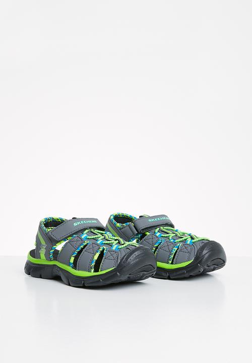 Skechers - Relix trophix - charcoal & lime