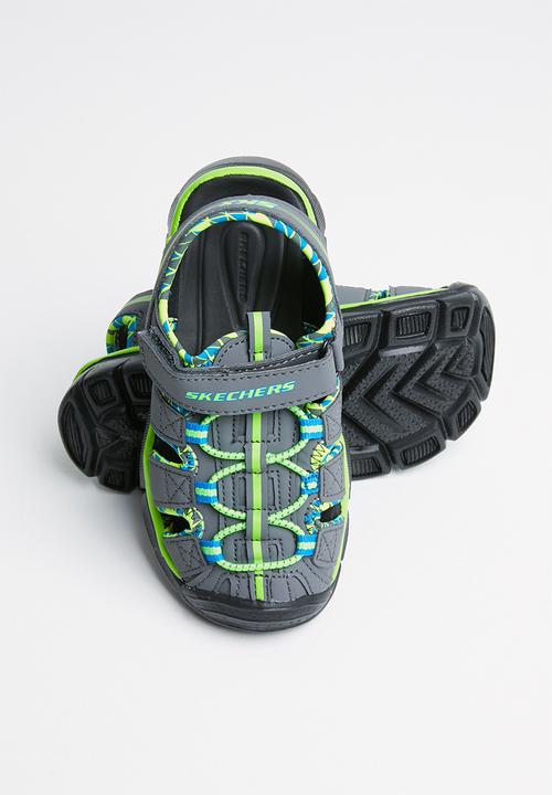 Skechers - Relix trophix - charcoal & lime