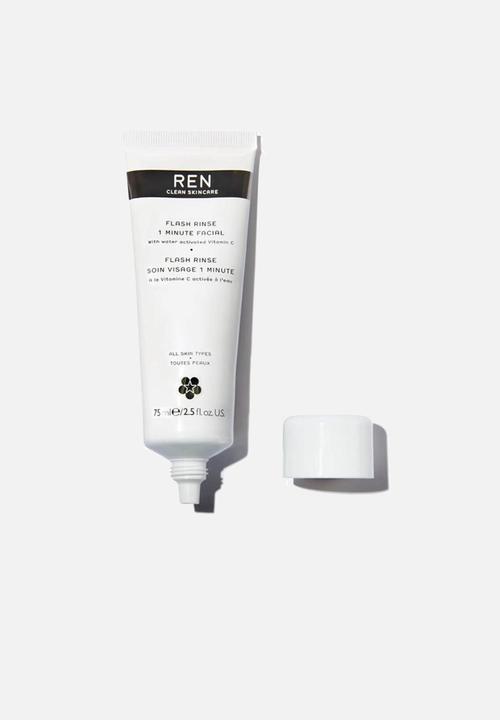 REN Clean Skincare - Flash Rinse 1 Minute Facial with Water Activated Vitamin C