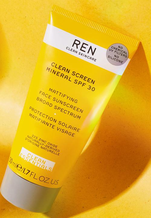 REN Clean Skincare - Clean Screen Mineral SPF30 Mattifying Face Sunscreen