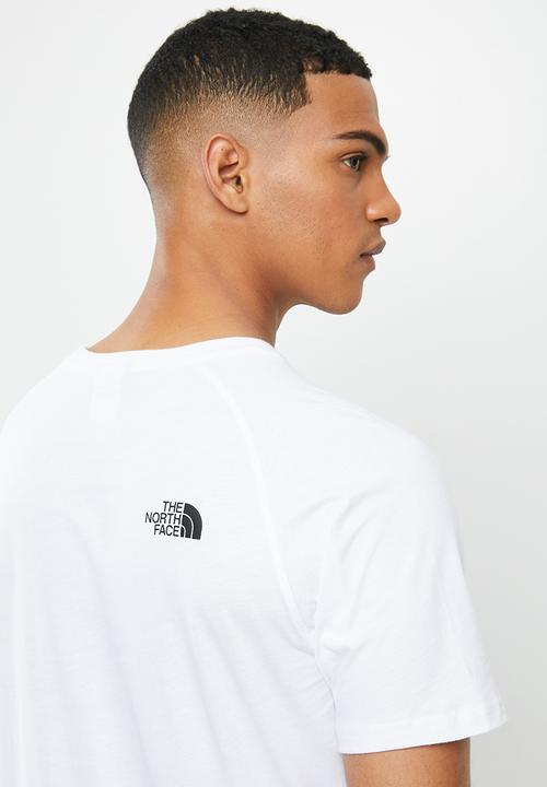 The North Face - Raglan redbox tee - white