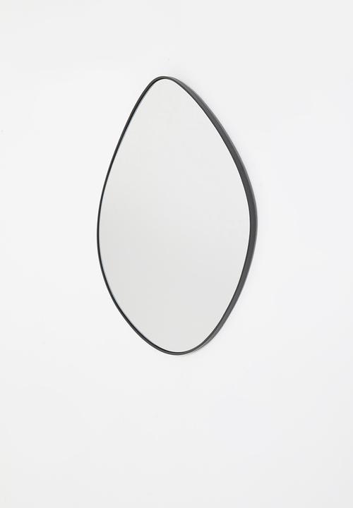 Sixth Floor - Pebble mirror - black
