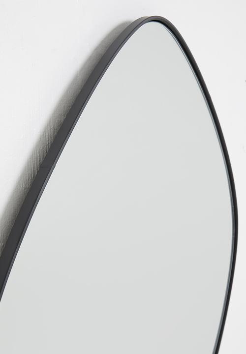 Sixth Floor - Pebble mirror - black