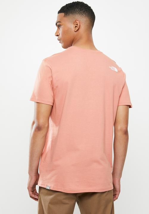 The North Face - Short sleeve simple dome tee - pink 