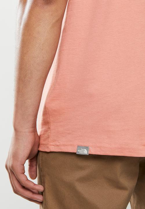 The North Face - Short sleeve simple dome tee - pink 