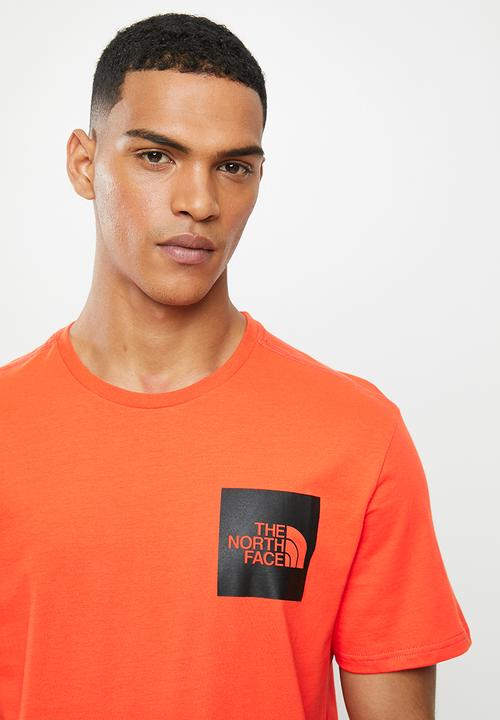 The North Face - Short sleeve fine tee - orange