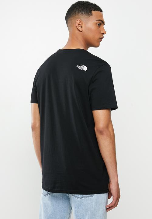 The North Face - Short sleeve woodcut dome tee - black