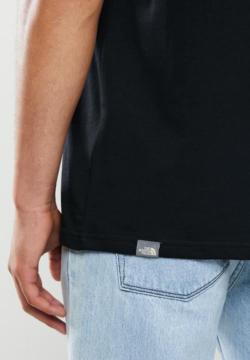 The North Face - Short sleeve woodcut dome tee - black